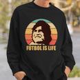 Retro Vintage Futbol Is Life Tshirt Sweatshirt Gifts for Him