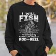 Rod And Reel Sweatshirt Gifts for Him