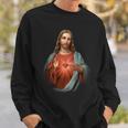 Sacred Heart Of Jesus V2 Sweatshirt Gifts for Him