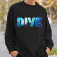 Scuba Diving Ocean V2 Sweatshirt Gifts for Him