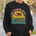 September Girls Sunshine And Hurricane Cute Sweatshirt Gifts for Him