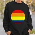 Sunset Lgbt Gay Pride Lesbian Bisexual Ally Quote V3 Sweatshirt Gifts for Him