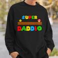 Super Daddio Retro Video Game Tshirt Sweatshirt Gifts for Him