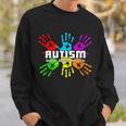 Support Educate Advocate Autism Handprint Tshirt Sweatshirt Gifts for Him