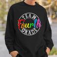 Team 4Th Grade Welcome Back To School Fourth Grade Sweatshirt Gifts for Him