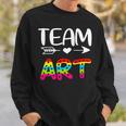 Team Art - Art Teacher Back To School Sweatshirt Gifts for Him