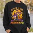 The Witch Beware Of The Labrador Retriever Halloween Sweatshirt Gifts for Him