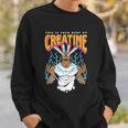 This Is Your Body On Creatine Workout Gym Birthday Gift Sweatshirt Gifts for Him