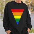 Triangular Lgbt Gay Pride Lesbian Bisexual Ally Quote V2 Sweatshirt Gifts for Him