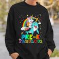 Unicorn Riding Narwhal Prek Fabulous Sweatshirt Gifts for Him