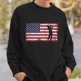 Usa American Flag Golf Lovers 4Th July Patriotic Golfer Man Cool Gift Sweatshirt Gifts for Him