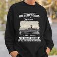 Uss Albert David Ff 1050 De Sweatshirt Gifts for Him