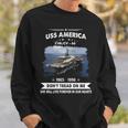 Uss America Cv 66 Cva 66 Front Sweatshirt Gifts for Him