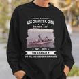 Uss Charles P Cecil Dd Sweatshirt Gifts for Him