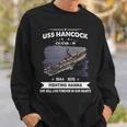 Uss Hancock Cva 19 Cv 19 Front Style Sweatshirt Gifts for Him