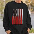 Vintage American Flag Baseball For 4Th Of July Sweatshirt Gifts for Him