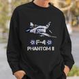 Vintage F4 Phantom Ii Jet Military Aviation Tshirt Sweatshirt Gifts for Him