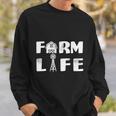 Vintage Farm Life Man I Love Farming Sweatshirt Gifts for Him