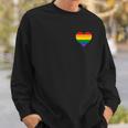 Vintage Gay Pride Pocket Rainbow Heart Tshirt Sweatshirt Gifts for Him