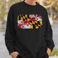Vintage Maryland Flag Sweatshirt Gifts for Him