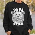 Vintage Papa Bear Father Sweatshirt Gifts for Him