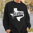 Vintage Texas State Logo Sweatshirt Gifts for Him