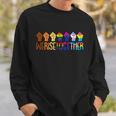 We Rise Together Black Lgbt Raised Fist Pride Equality Sweatshirt Gifts for Him