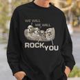 We Will Rock You Presidents MtRushmore Tshirt Sweatshirt Gifts for Him