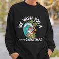 We Wish You A Beachy Christmas In July Sweatshirt Gifts for Him