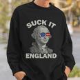 Womens 4Th Of July Suck It England Sweatshirt Gifts for Him