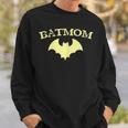 Womens Batmom Super Hero Proud Mom Halloween Costume Gift Men Women Sweatshirt Graphic Print Unisex Gifts for Him
