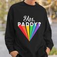 Yes Paddy Rainbow St Pattys Day Daddy Lgbt Gay Pride Month 2022 Graphic Design Printed Casual Daily Basic Sweatshirt Gifts for Him