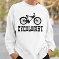 Cycology Beach Cruiser Cycologist Funny Psychology Cyclist  Sweatshirt
