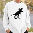 Graduate Saurus Graduated Dinosaur Men Women Funny School Sweatshirt