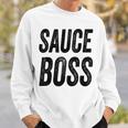 Sauce Boss Chef Bbq Cook Food Humorous  Sweatshirt