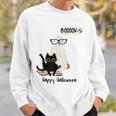 Book Lover Halloween Boooks Ghost Boo And Black Cat Cute Sweatshirt Gifts for Him