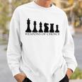 Chess Weapons Of Choice Black Sweatshirt Gifts for Him