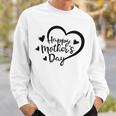 Happy Mother Day S For Women Letter Graphics Short Sleeve Casual Crew Neck Blouse Summer Heart Graphic Graphic Design Printed Casual Daily Basic V2 Sweatshirt Gifts for Him