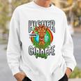 Higher Than Giraffe Gift Pussy Stoner Weed 420 Pot Gift Sweatshirt Gifts for Him