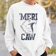 Meri Caw Eagle Head Graphic 4Th Of July Sweatshirt Gifts for Him