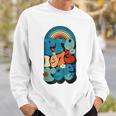 Pro Roe 1973 Pro Choice Womens Rights Retro Vintage Groovy Sweatshirt Gifts for Him