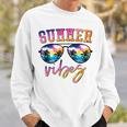 Summer Vibes Tropical Beach Family Friends Trip Vacay Squad Men Women Sweatshirt Graphic Print Unisex Gifts for Him