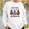 The Boo Crew Gnomes Halloween Pumpkins Sweatshirt Gifts for Him