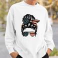 Ultra Maga Usa Female Bun Sweatshirt Gifts for Him