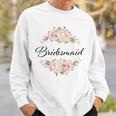 Womens Bride Squad Bachelorette Party Bridal Shower Bridesmaid V2 Sweatshirt Gifts for Him