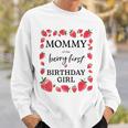 Womens Mommy Of The Berry First Birthday Girl Sweet One Strawberry Sweatshirt Gifts for Him