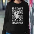 101 Days Smarter Dabbing Dalmatian Dog Sweatshirt Gifts for Her