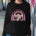 1973 Pro Roe Rainbow Mind You Own Uterus Womens Rights Sweatshirt Gifts for Her