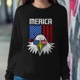 4Th Of July American Flag Bald Eagle Mullet 4Th July Merica Gift Sweatshirt Gifts for Her