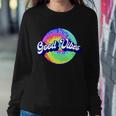 70S Retro Groovy Hippie Good Vibes Sweatshirt Gifts for Her